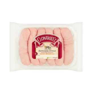 Clonakilty Würstchen nach Metzgerart