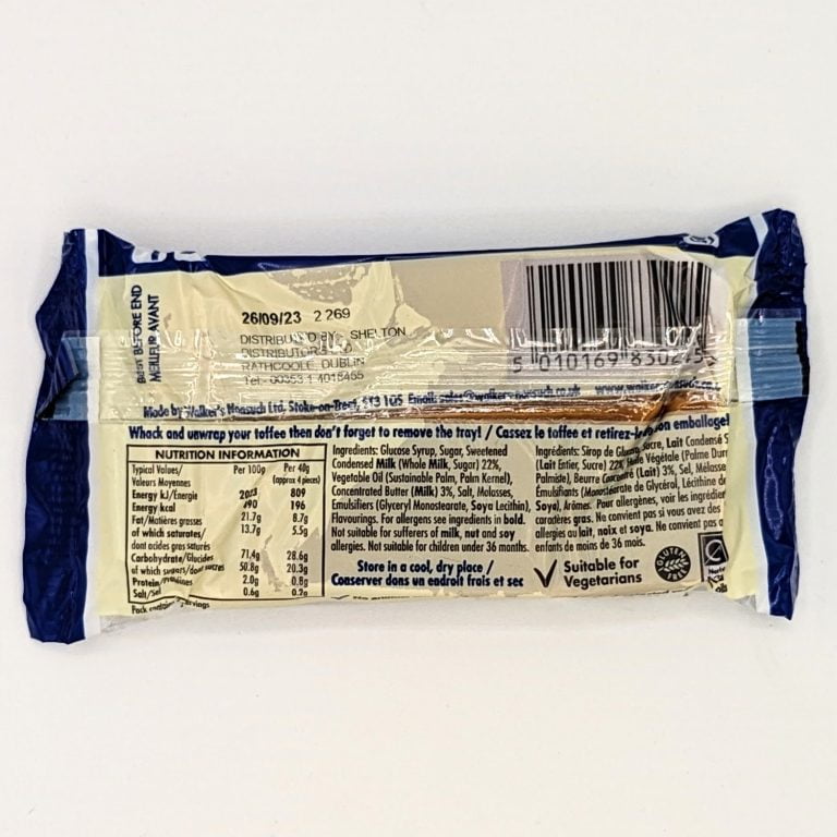 Walker's Nonsuch Original Toffee rear