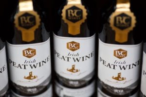 Irish peat wine