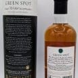 Green Spot Whiskey rear